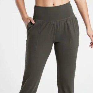 Athleta Salutation Jogger Olive Green XS